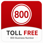 Toll-free 800 business phone number service for professional business communications and nationwide customer access.