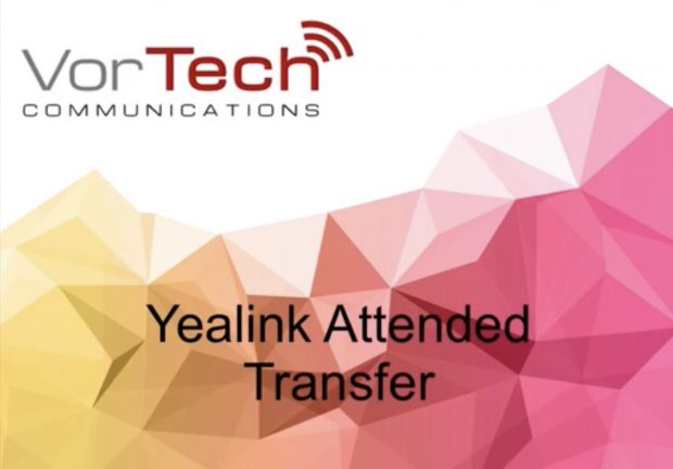 How to perform an attended transfer with a Yealink desk phone VorTech Communications | Holland, Michigan | Hosted VoIP | Telecommunications | Phones | Phone Company Near Me | Local | Business Phone System | Voice Over IP | App | Responsive Service | Feature Rich | Simple Pricing | VoIP Phone System | VoIP Providers | VoIP Number | Yealink Phones | A Revolutionary SIP Phone - Yealink - How to perform an attended transfer with a Yealink desk phone - VorTech Communications
