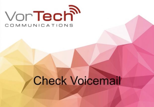 How to check voicemail using your desk phone VorTech Communications | Holland, Michigan | Hosted VoIP | Telecommunications | Phones | Phone Company Near Me | Local | Business Phone System | Voice Over IP | App | Responsive Service | Feature Rich | Simple Pricing | VoIP Phone System | VoIP Providers | VoIP Number | Yealink Phones | A Revolutionary SIP Phone - Yealink - How to check voicemail using your desk phone - VorTech Communications