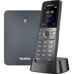 Yealink W73P cordless VoIP phone system with base station and handset for business wireless office communication