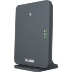 Yealink W70B DECT IP base station for cordless VoIP phones supporting 10 handsets and 20 simultaneous calls with long range coverage