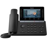 Yealink SIP-T85W IP desk phone with color touchscreen display for business VoIP systems